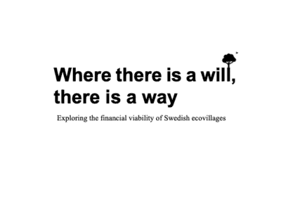 Where there is a will, there is a way